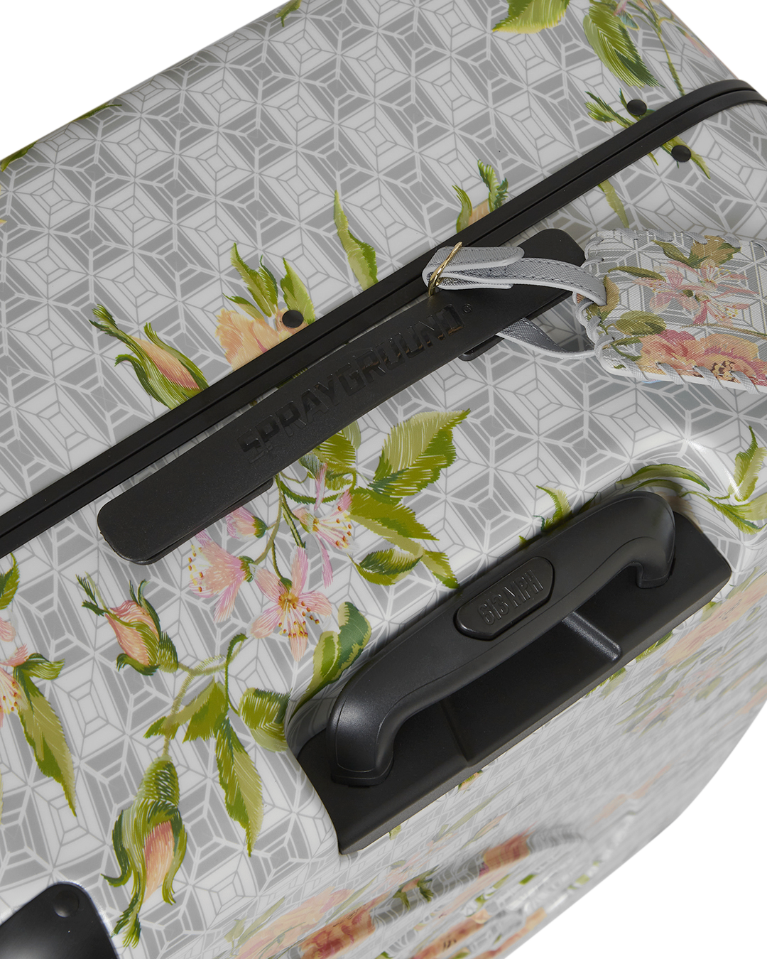 AI AFRICAN INTELLIGENCE ELEGANT ENERGY SHARKITECTURE FULL SIZE LUGGAGE - SANDFLOWER COLLAB - Image 11