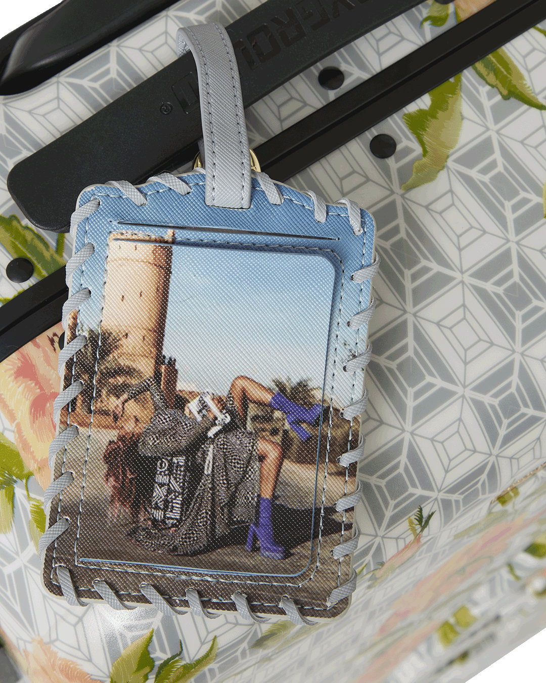 AI AFRICAN INTELLIGENCE ELEGANT ENERGY SHARKITECTURE CARRY-ON LUGGAGE - SANDFLOWER COLLAB - Image 20