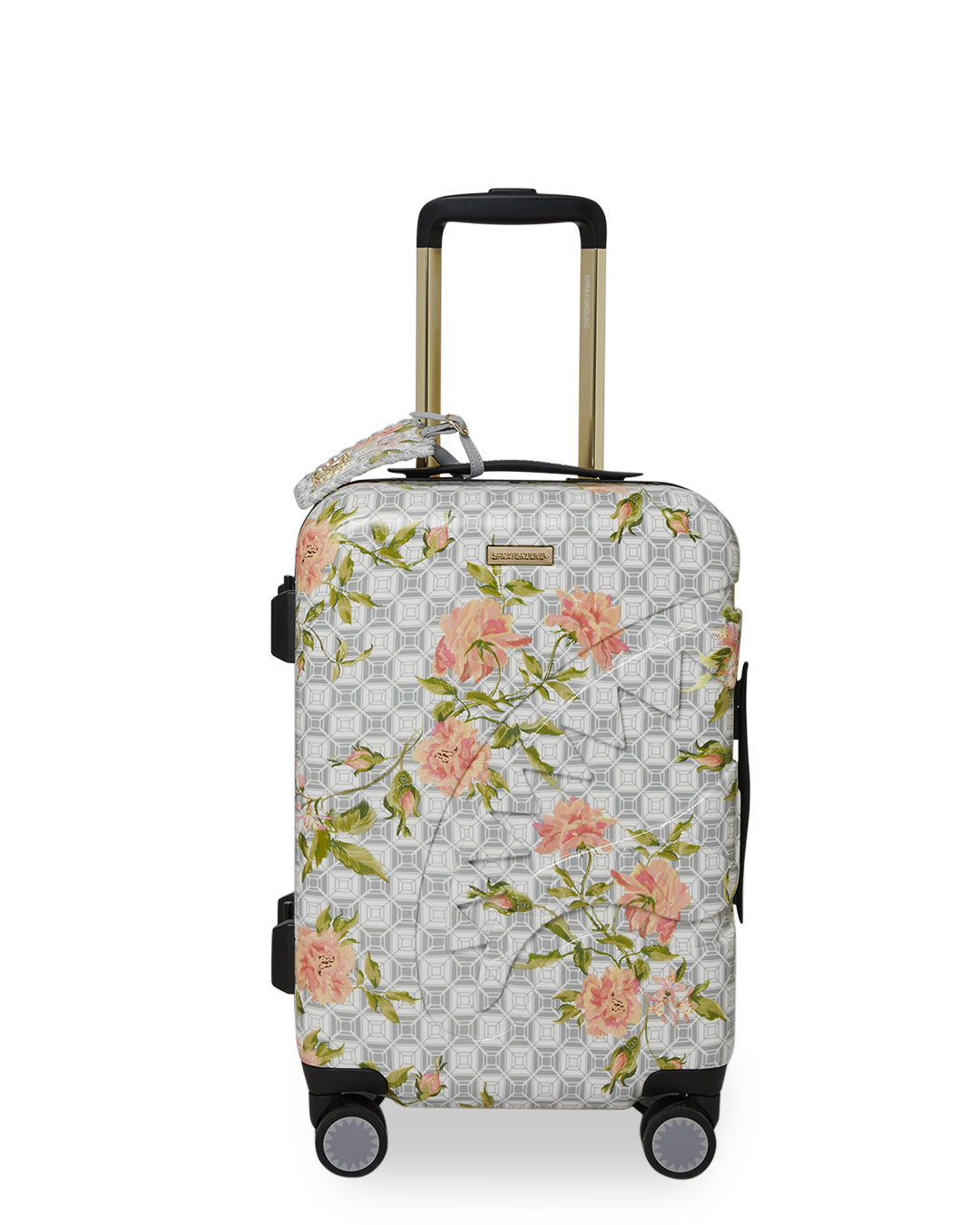 AI AFRICAN INTELLIGENCE ELEGANT ENERGY SHARKITECTURE CARRY-ON LUGGAGE - SANDFLOWER COLLAB - Image 3