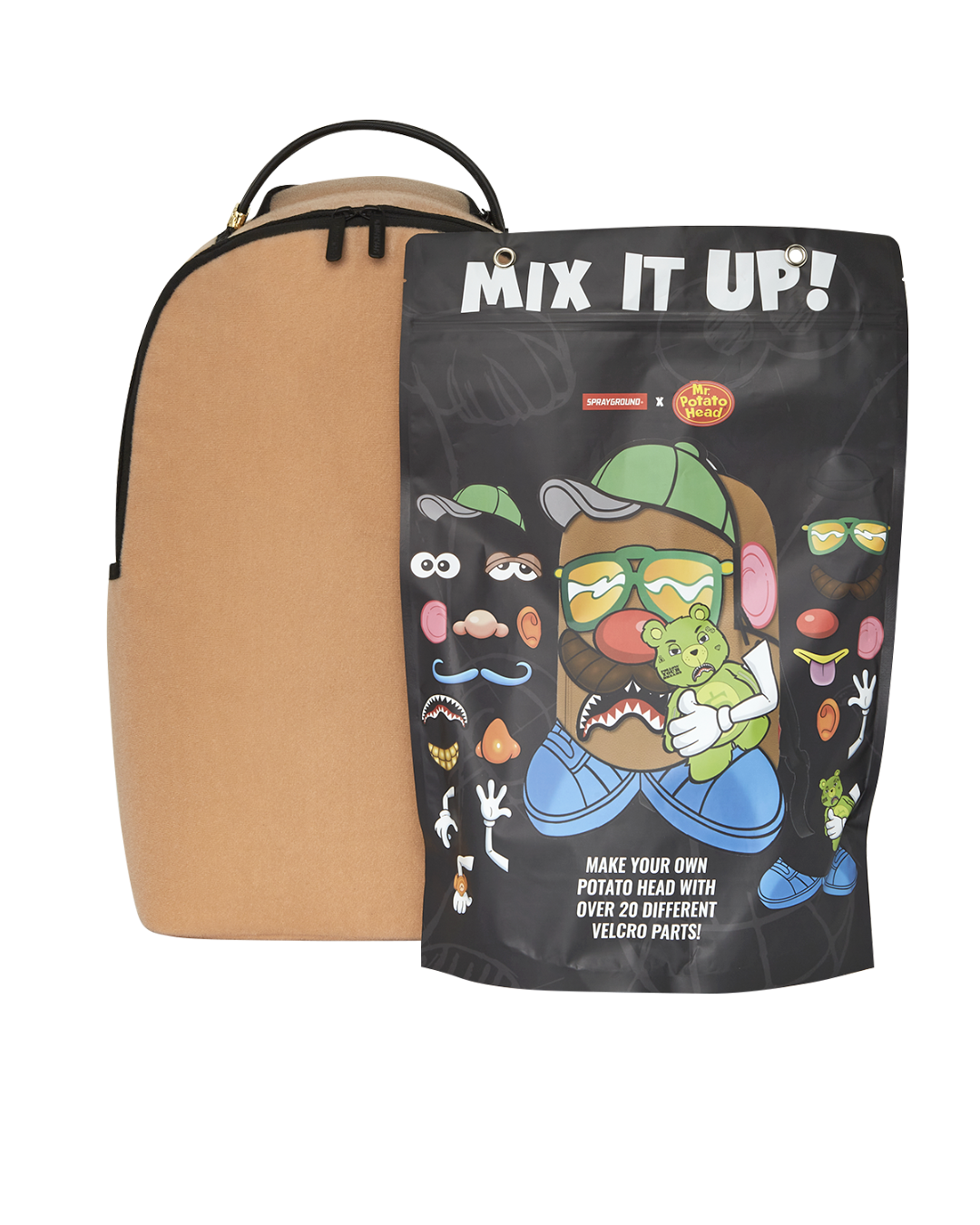 MR POTATO HEAD VELCRO PATCH MIX-IT-UP DLXSV BACKPACK - Image 19