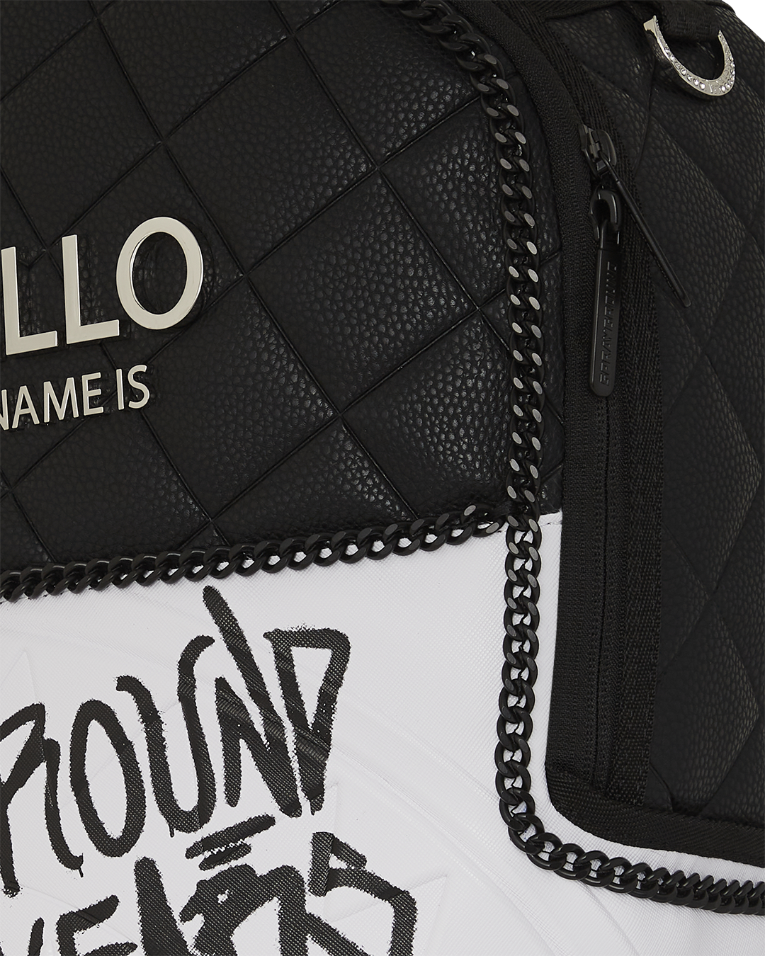 HELLO MY NAME IS 15 YEARS QUILTED BACKPACK SUPER RARE - Image 11