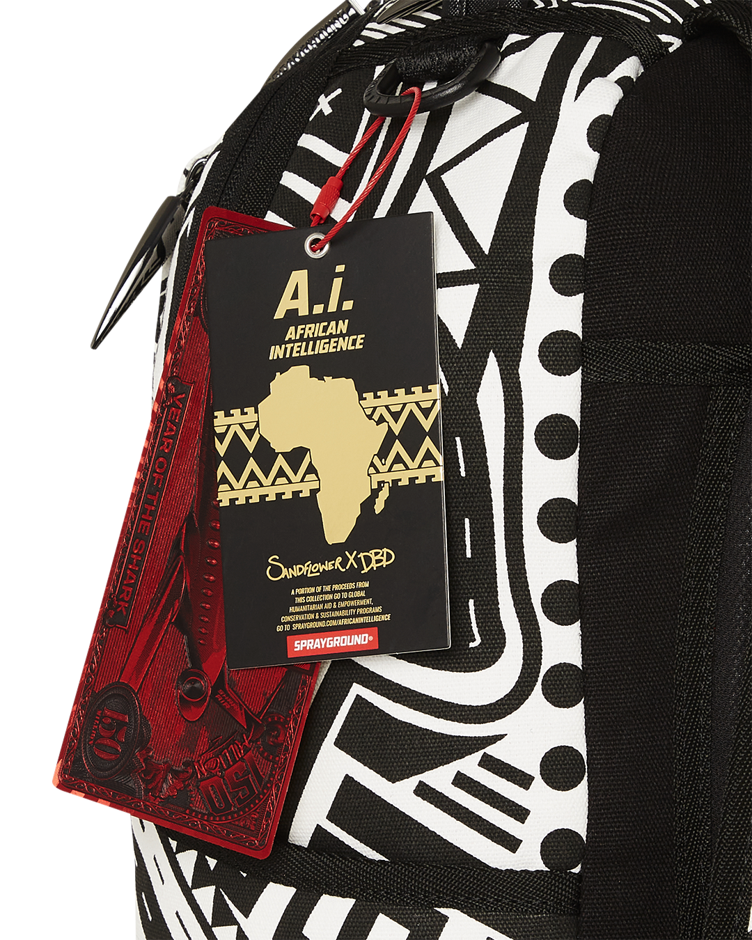 AI AFRICAN INTELLIGENCE THE SKYHAWK BACKPACK - SANDFLOWER COLLAB - Image 16