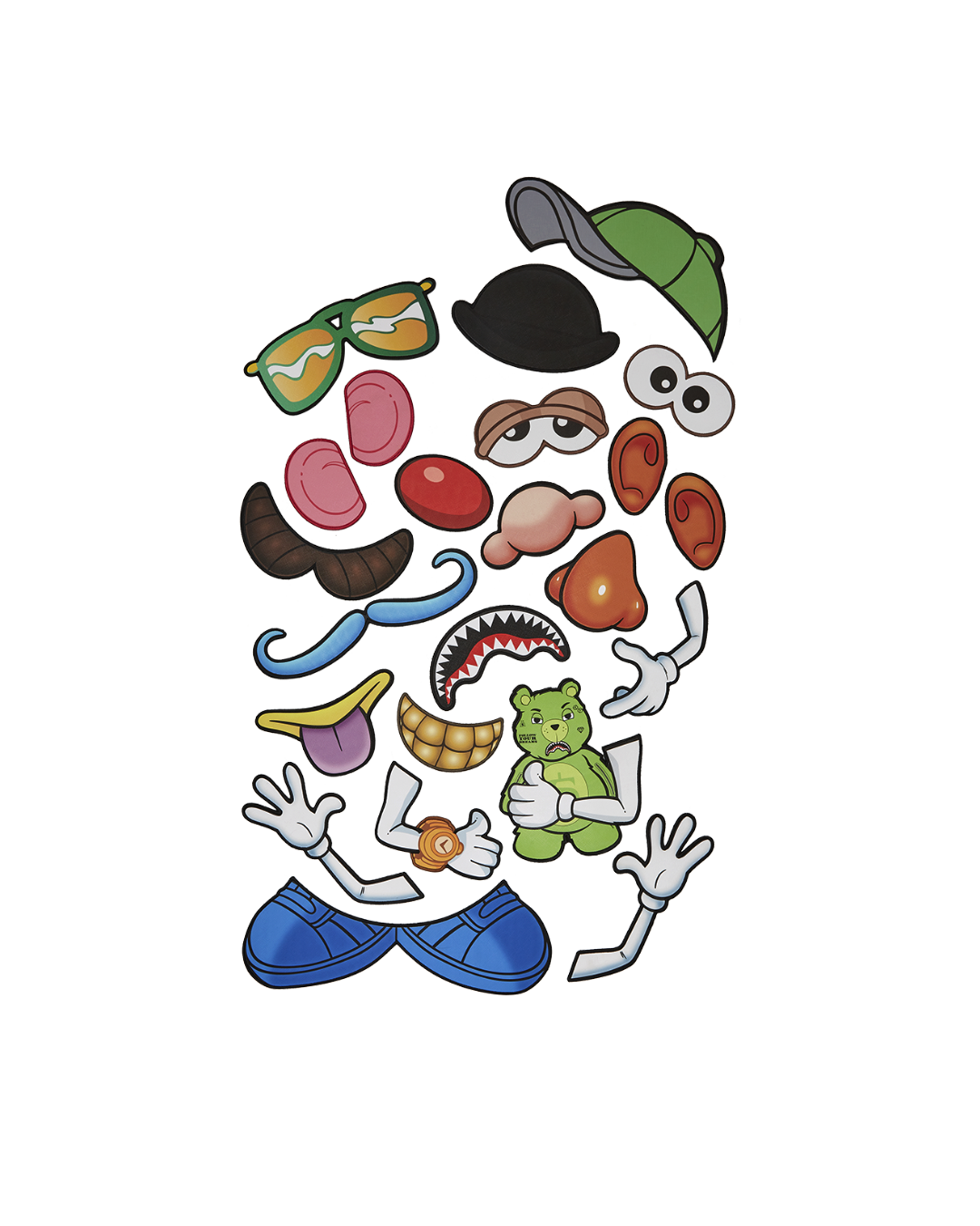 MR POTATO HEAD VELCRO PATCH MIX-IT-UP DLXSV BACKPACK - Image 22